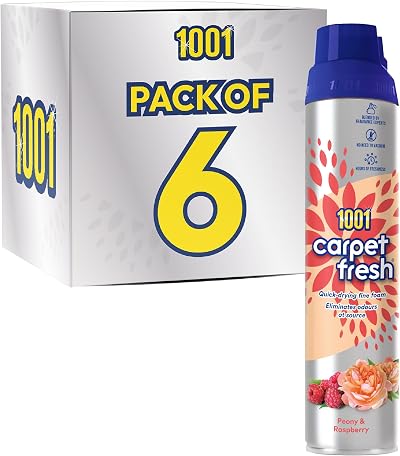 1001 Carpet Fresh Peony & Raspberry 6 Pack