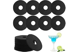 8 Pcs Bar Rimmer Sponges Replacement 5.7 Inch Glass Rimmer Sponges Bartender Tool Sponge Bar for Cocktails Margarita Salter L