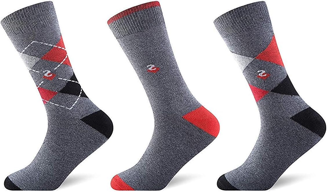 Mens Socks Cotton Rich 6/12 Pack Designers pattern Comfortable Breathable Socks (6-11)
