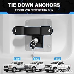 Forccord Custom Fit for Tie Down Anchors F150 F250