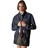 Members Only Women's Packable Oversized Jacket