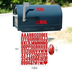 Llewyn 970 Pcs 10 Sheets Letter Stickers,Self