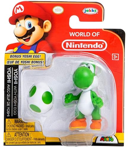 Amazon.com: World of Nintendo 91432 - Figura de acción de Yoshi