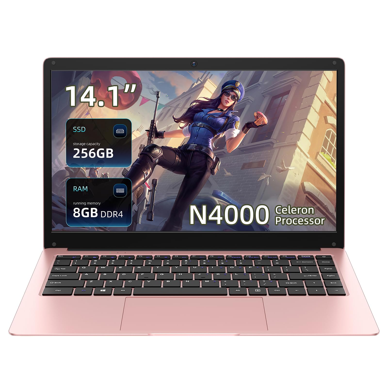JSHIX 2025 Laptop,14'' Windows Laptop,Computer