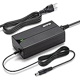 54.6V 2A Charger for 48V eBike Battery Compatible with Lectric XP 1.0/2.0/3.0,Lectric XPremium, Eahora X5, Himiway Cruiser, Ride1Up Core-5, Input Voltage AC120V 2.1mm DC Plug Power Adapter