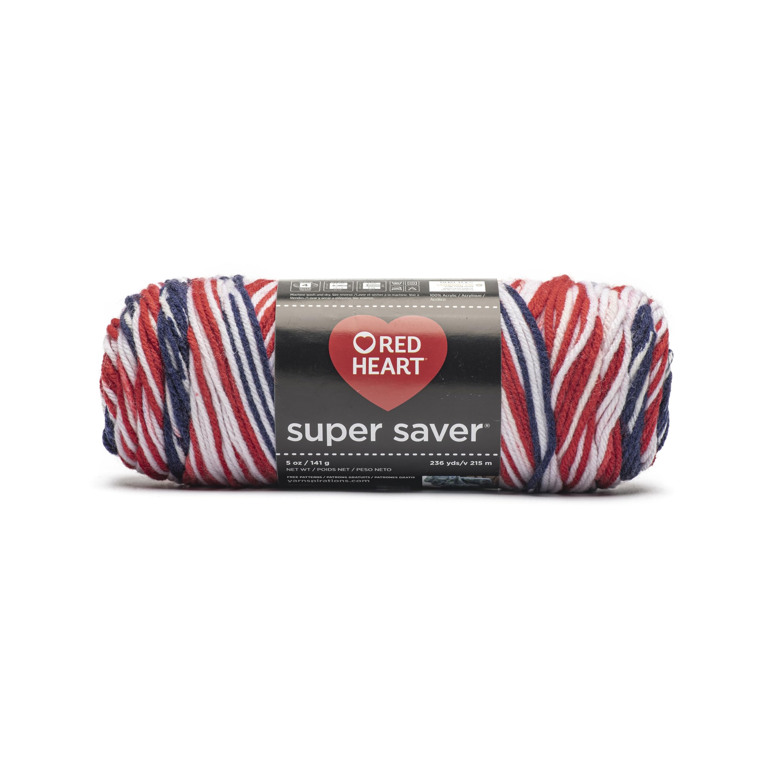 Red Heart Super Saver - Americana, 11.67 x 27.4 x 11.67 cm (E300.3943) — image 1