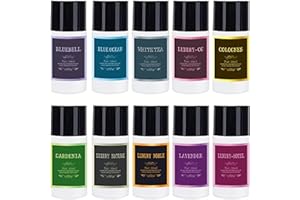 SHONOPPY Smart Air Freshener Car,Portable Car Vents Smart Car Aromatherapy,Car Aromatherapy Machine Rechargeable,with Cologne Aromatherapy Oil,10pcs Mixed Scent（Without Aromatherapy Diffuser）