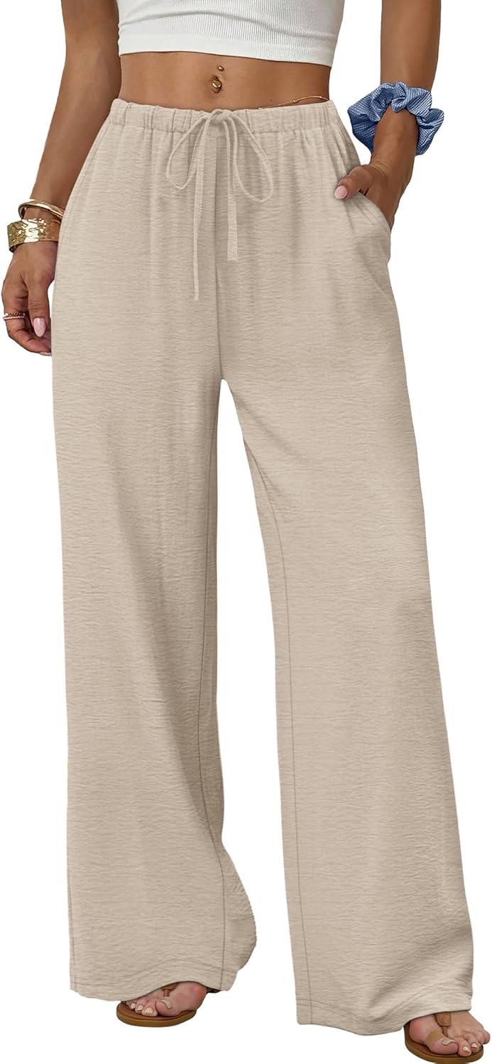 Chic Flowy Palazzo Pants for Summer Days