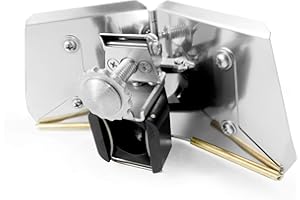 CanAm Tool B1400 Accu-Just Corner Flusher 3.5 Inch – Specially Designed for Finishing Any Inside Angle On Skim Coats