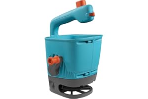 Gardena 431-20 Handheld Spreader, 1076 Sq. Ft. (100 m²), Adjustable Spreading Range, for Spreading Fertilizer, Melting Salt a
