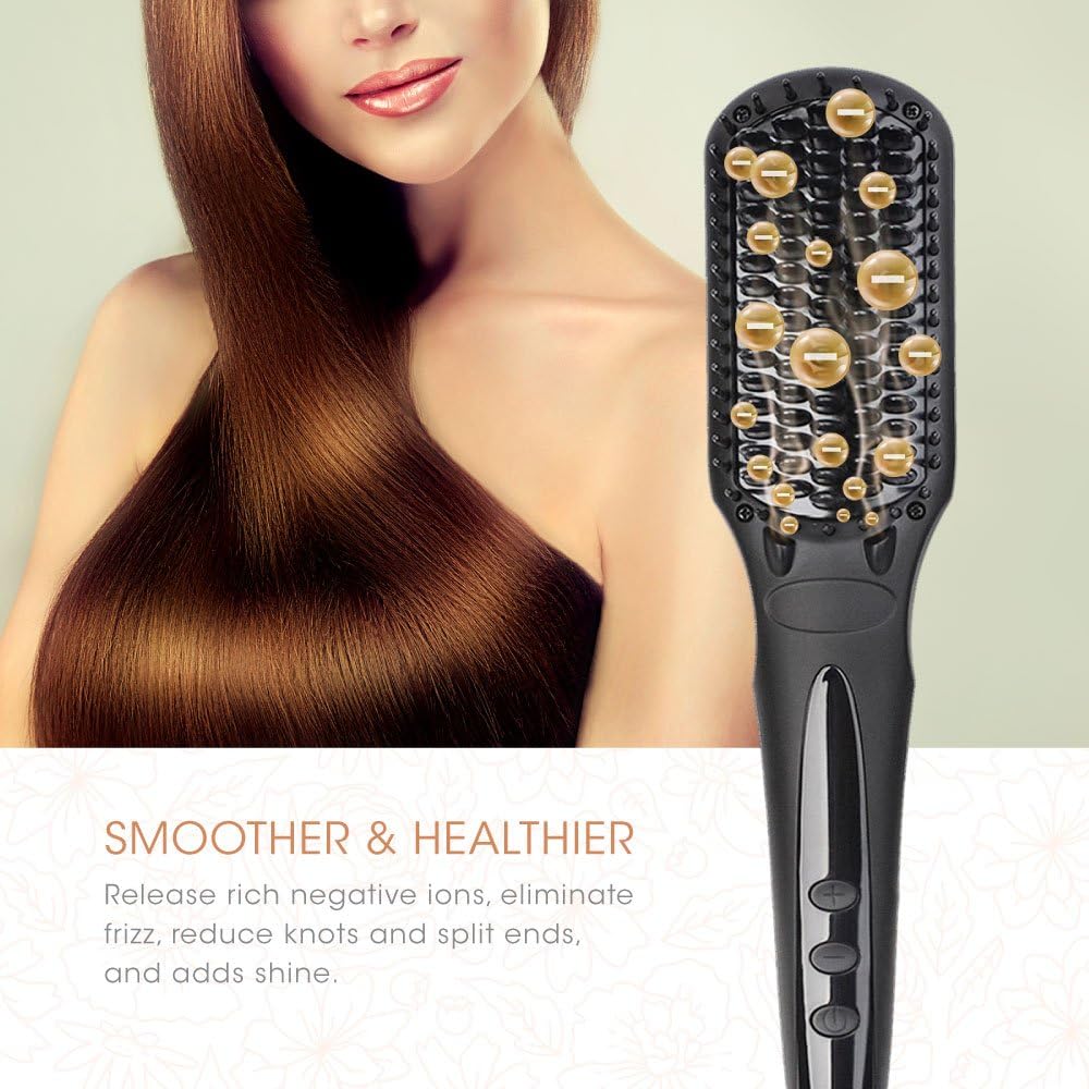 bearmoo hair straightening brush