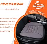 kingphenix Car Seat Cushion Memory Foam 1.2in Grey Non Slip view 9