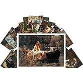 PIXILUV Vintage PostCards 24 pcs JOHN WILLIAM WATERHOUSE Antique Museum Painting Art Retro Poster REPRINT