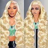 Shciyair 613 13x6 Lace Front Wig Human Hair 28 Inch 200 Density Blonde Wig Human Hair 613 HD Lace Frontal Wig 13x6 Blonde Body Wave Lace Front Wigs Human Hair Pre Plucked Glueless Wigs for Women