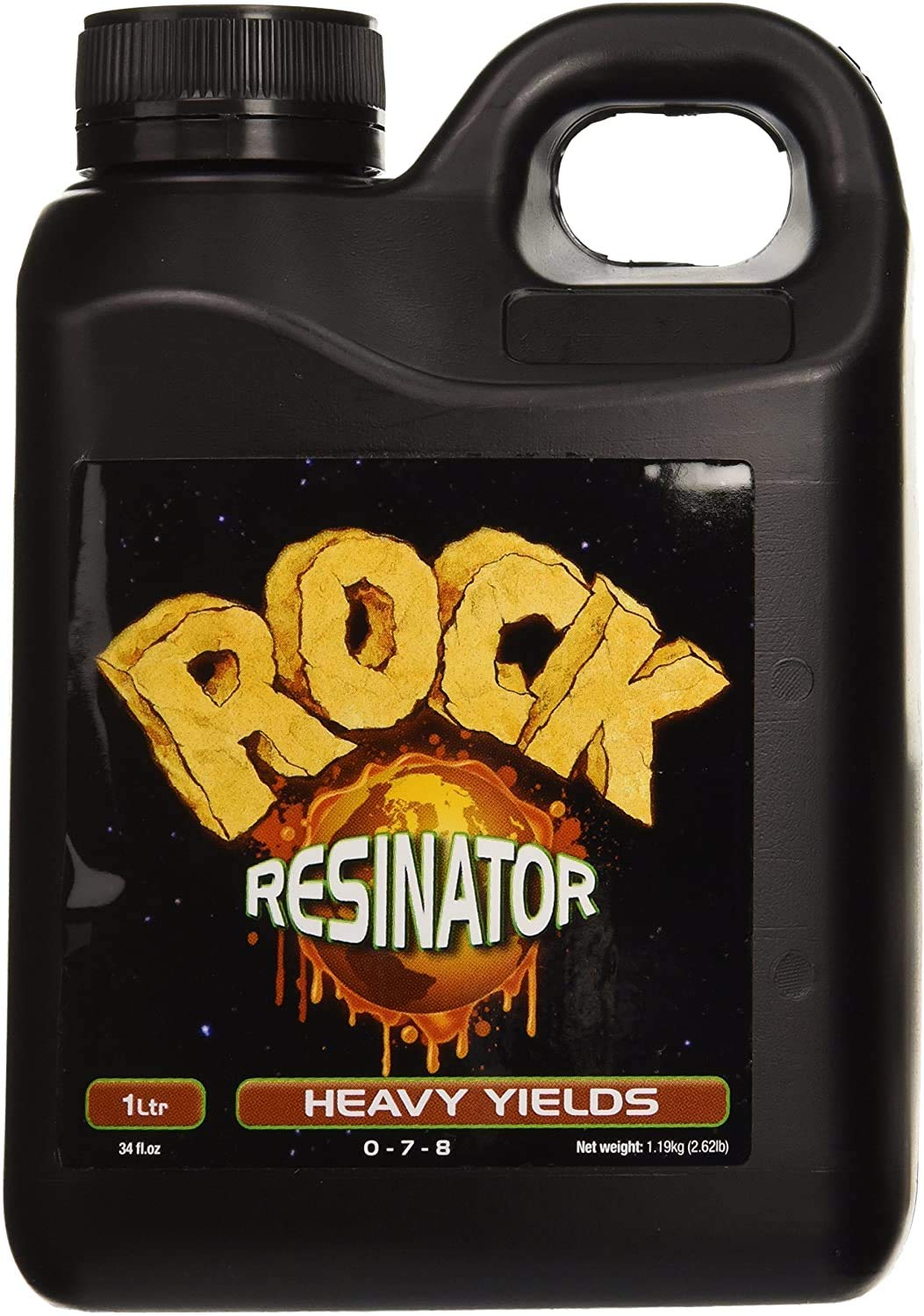 Rock Nutrients Rock Resinator Heavy Yields for Gardening, 1-Liter (1, Single pack)