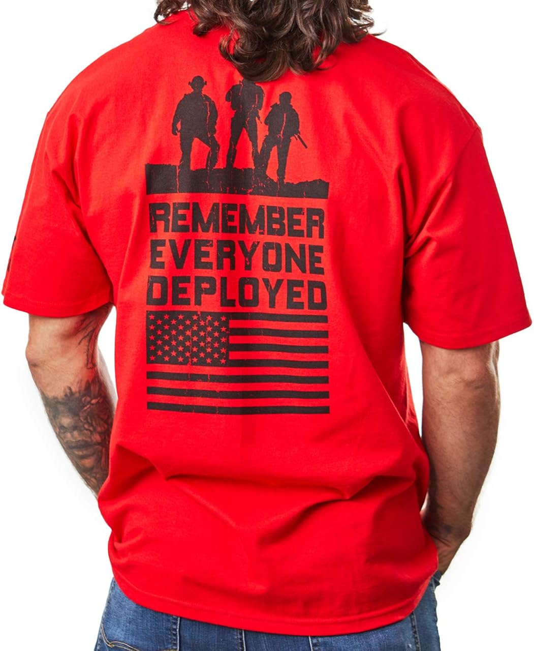 Bone Head Outfitters R.E.D. Soldiers-Remember Everyone Deployed R.E.D. Friday T-Shirt