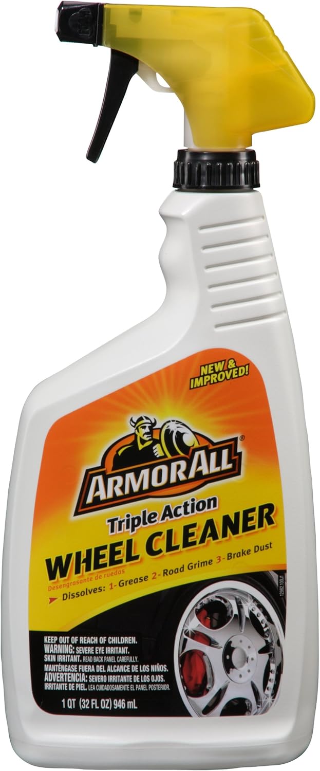 Armor All Triple Action Wheel Cleaner Spray, 32Fluid Ounce