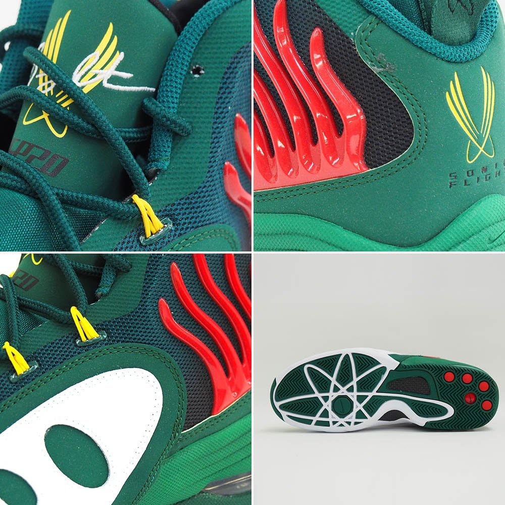 Amazon Co Jp Nike ナイキ ゲイリー ペイトン ソニック フライト Sonic Flight グリーン Us11 29cm 並行輸入品 スポーツ アウトドア