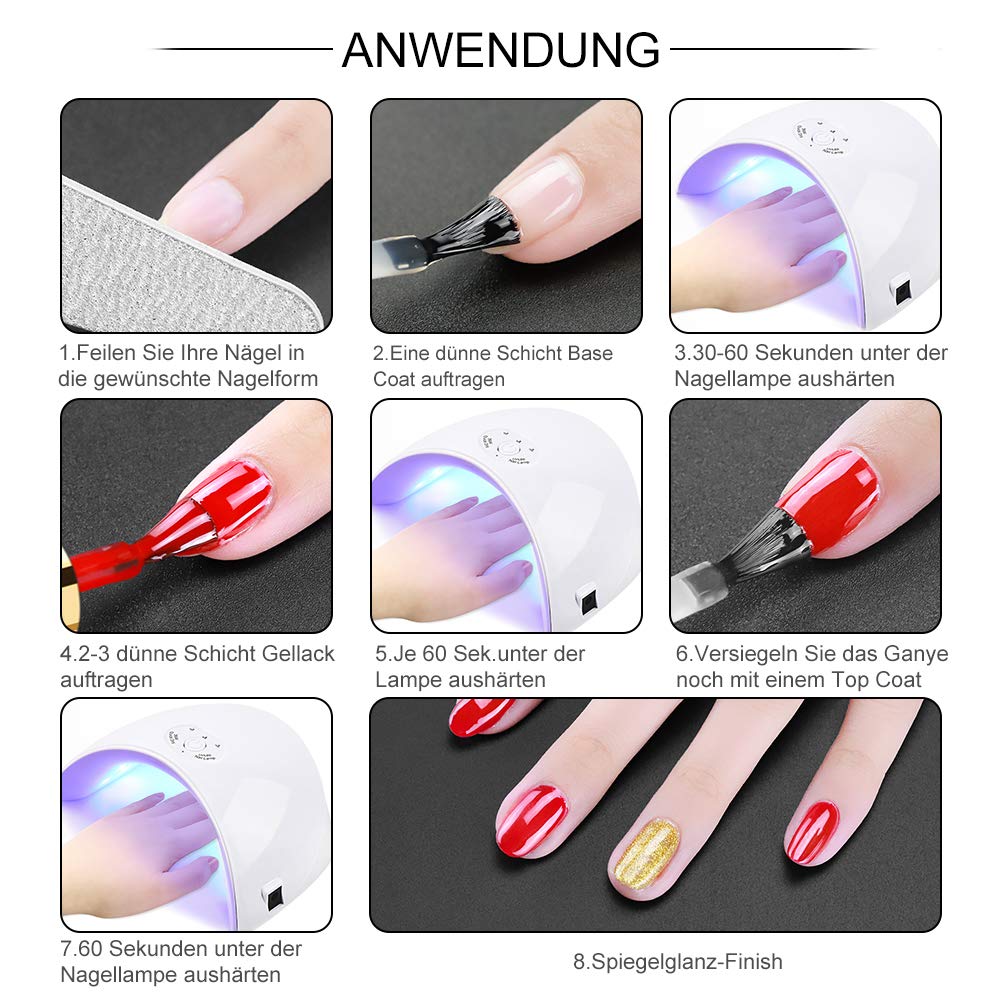 Saint Acior Gel Nagellack Set Uv Gel Nagelgel Set Gelnagel Nageldesign Eur 52 69 Picclick De