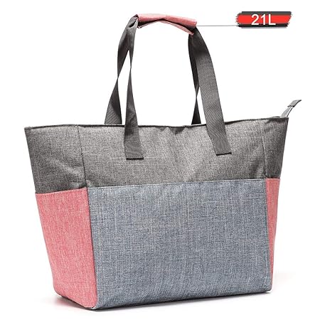 Jeckyxun Grande Bolsa térmica 15L 20L 30L Plegable Bolsa ...