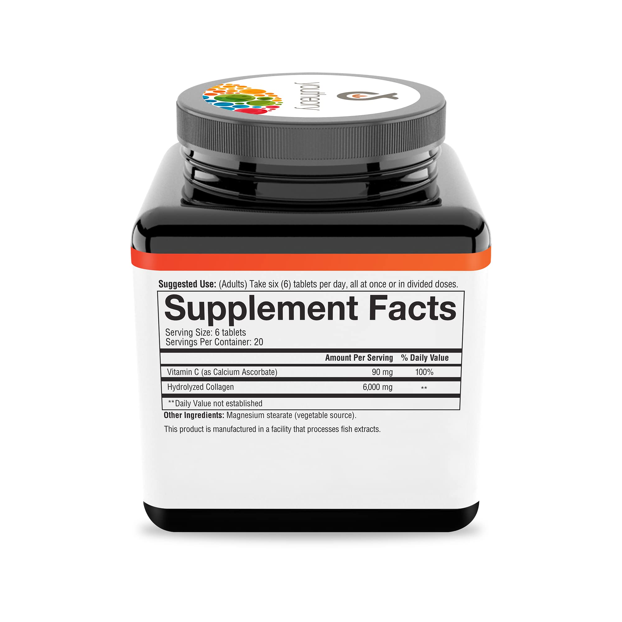 Youtheory Collagen with Vitamin C, Advanced Hydrolyzed