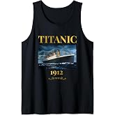 Titanic 1912 Sailing Boat Cruise Ship Tank Top