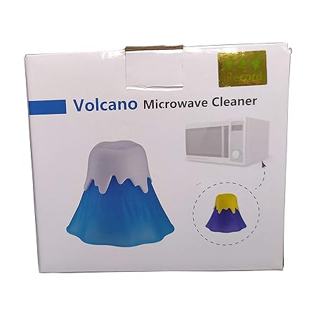 Volcán limpiador de microondas horno de microondas vapor limpiador ...