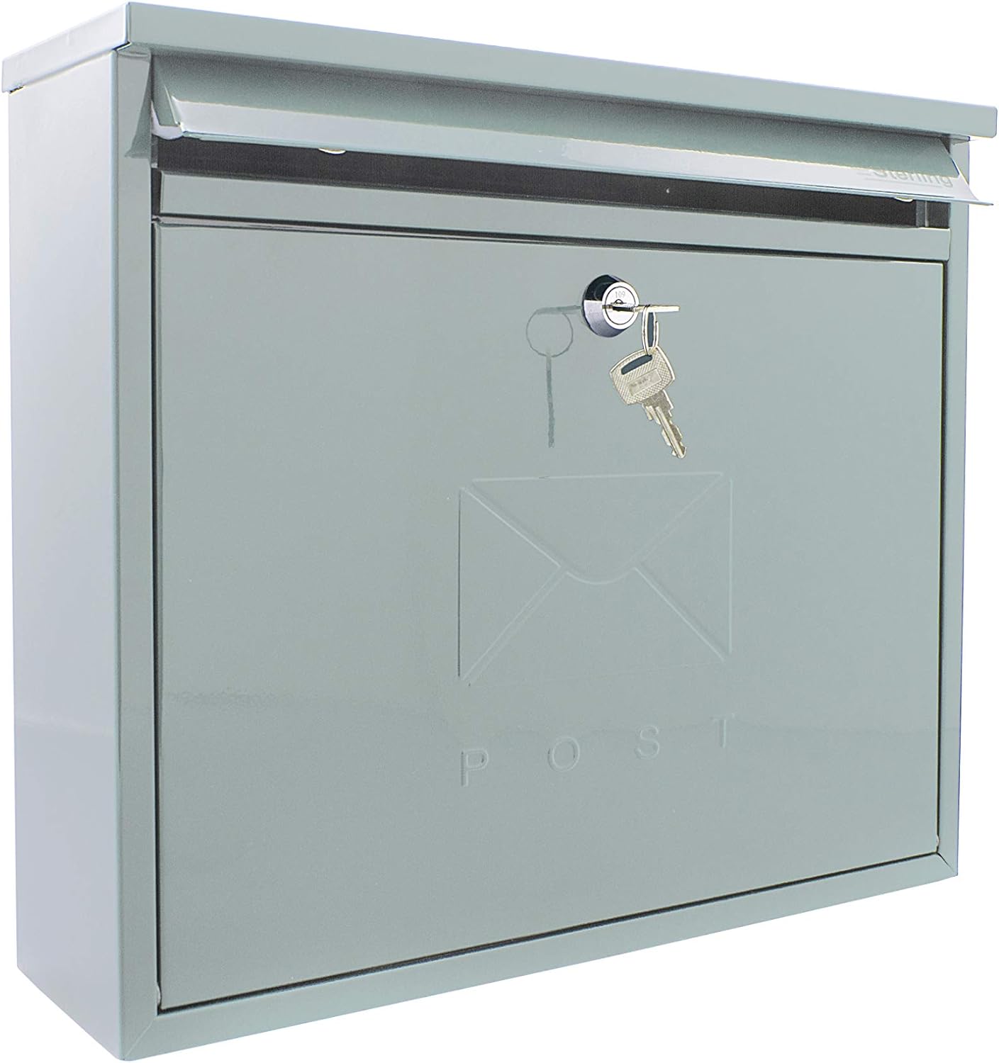 Sterling Elegance Wall Mounted Galvanised Steel Lockable Weatherproof