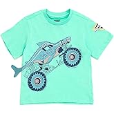 Monster Jam T-Shirt Toddler to Big Kid Grave Digger El Toro Loco Megalodon