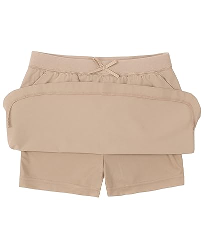 IZOD Girls' School Uniform Pull-on Scooter Skirt with Undershorts