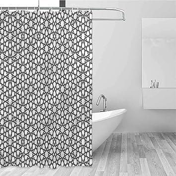 Amazon Com Gloria Johnson Moroccan Shower Curtains For Bathroom