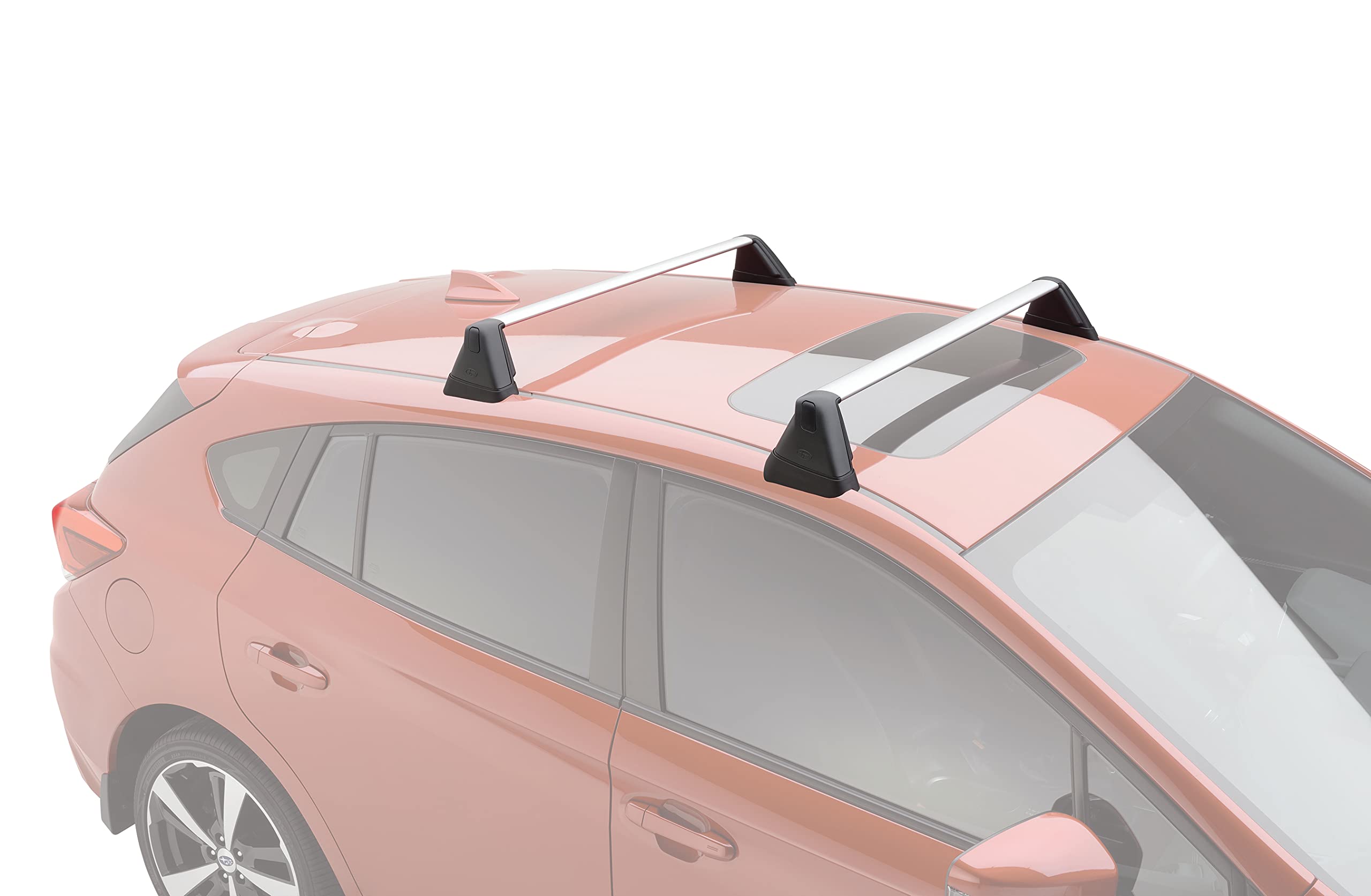 Subaru 2017-2023 Subaru Impreza Juego de barras transversales fijas para techo KIT E361SFL200 5 puertas NUEVO