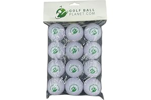 Golf Ball Planet Foam Practice Golf Balls, 12-Pack, White