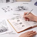 Nicpro 2 Pcs Mechanical Pencils 0.5mm 0.7mm with Case MP1000 Set view 6