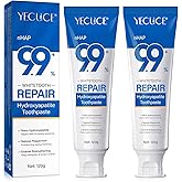 9.9% Hydroxyapatite Toothpaste for Enamel Protection and Tooth Strengthening, (2PCS) Nano Hydroxyapatite Toothpaste, Gentle Mint, Fresh Breath, Daily Use for Oral Health