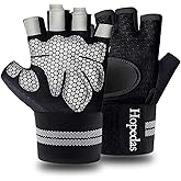 Hopedas Workout Gloves Weight Lifting Gloves Palm Support Protection for Men Women, Exercise Gloves Sports for Training, Fitness, Gym,