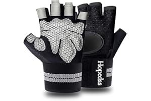 Hopedas Workout Gloves Weight Lifting Gloves with Wrist Support for Men & Women,Breathable Exercise Gloves Sports for Trainin