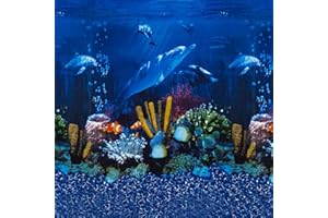 Swimline Overlap Pool Liner for Above Ground Pools, Dolphin, 21 (Round), 48/52 Inch Wall, 25 Gauge