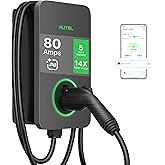 Autel MaxiCharger Level 2 Electric Vehicle (EV) Charger, up to 80 Amp Fast Charging EV Charger Level 2, Integrated Cloud with AI, Indoor/Outdoor Charging Stations J1772, Hardwired