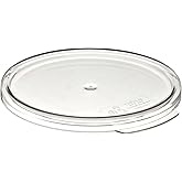 Cambro RFSCWC2 Camwear Clear Polycarbonate Round Lid for 2 qt and 4 qt Capacity Food Storage Container
