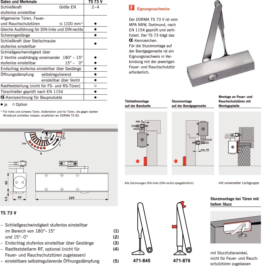 Dorma Bodenturschliesser Alt Einstellen