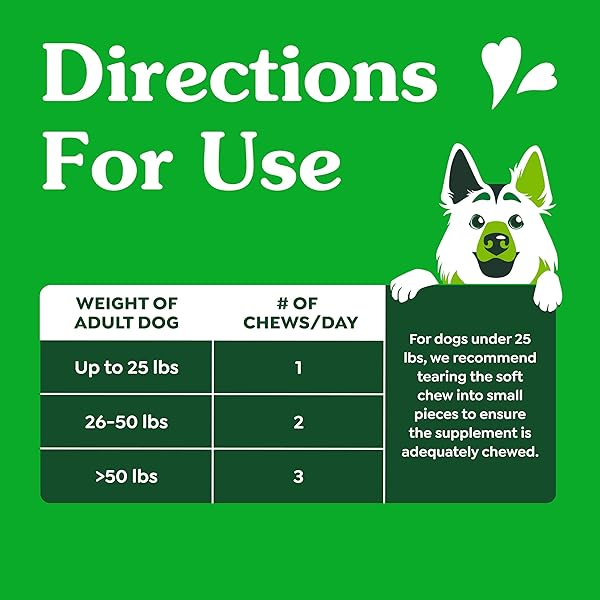 GREENIES SUPPLEMENTS HIP AND JOINT SUPPLEMENTS FOR DOGS, WITH CHONDROITIN & GLUCOSAMINE FOR DOGS, CHICKEN FLAVOR, 16.2 OZ. CONTAINER, 80 COUNT