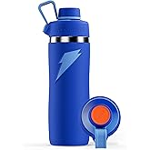 Gatorade 'Overtime' 22oz Stainless Steel Water Bottle, Twist Cap, Blue