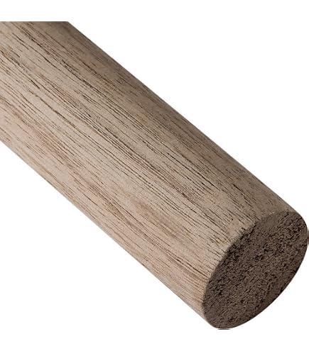 Cherry Dowel Rods – 3/8 Inch X 36 Inch, Solid Wood, Straight-Grained, Smooth Sanded, For Woodworking & Crafts
