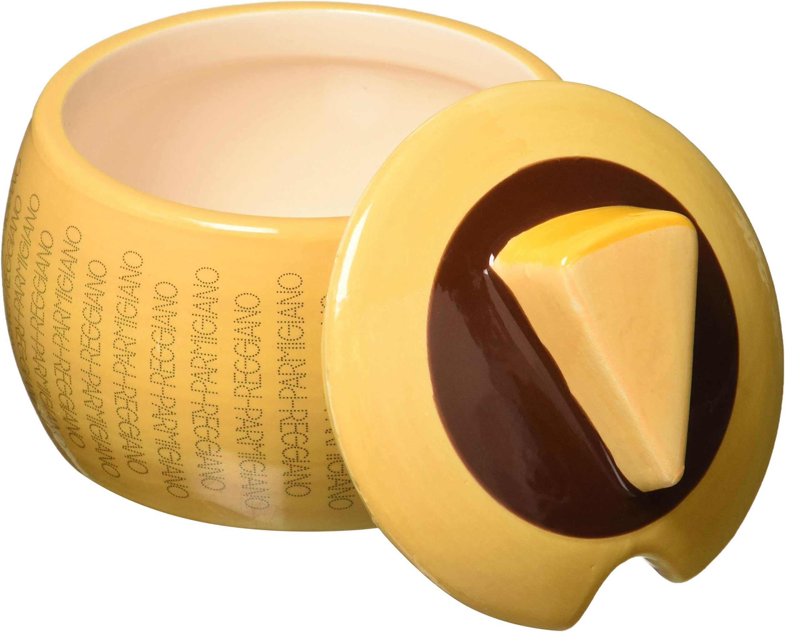 BOSKA Parmigiano Reggiano Cheese Holder, earthenware, Beige, 9.7 x 9.7 x 10 cm