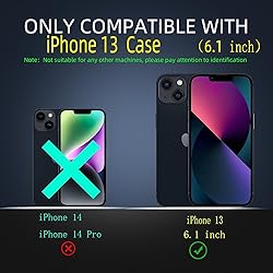 FRLMOOES for iPhone 13 Case with 2 Screen