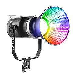 GVM 200W RGB Video Light, Bi-Color COB Photography