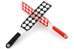 Hanchen Optical Retinoscopy Rack Lens Set for The Quick Examination of Diopter of Spectacles 2 Bars 32 Lenses with a Leather Pocket Sphere: +/- 0.5, 1, 1.5, 2, 2.5, 3, 3.5, 4-10, 12,15