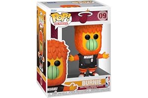 Funko POP! NBA: Mascots - Miami - Burnie The Fireball - Collectable Vinyl Figure - Gift Idea - Official Merchandise - for Kids & Adults - Sports Fans - Model Figure for Collectors and Display