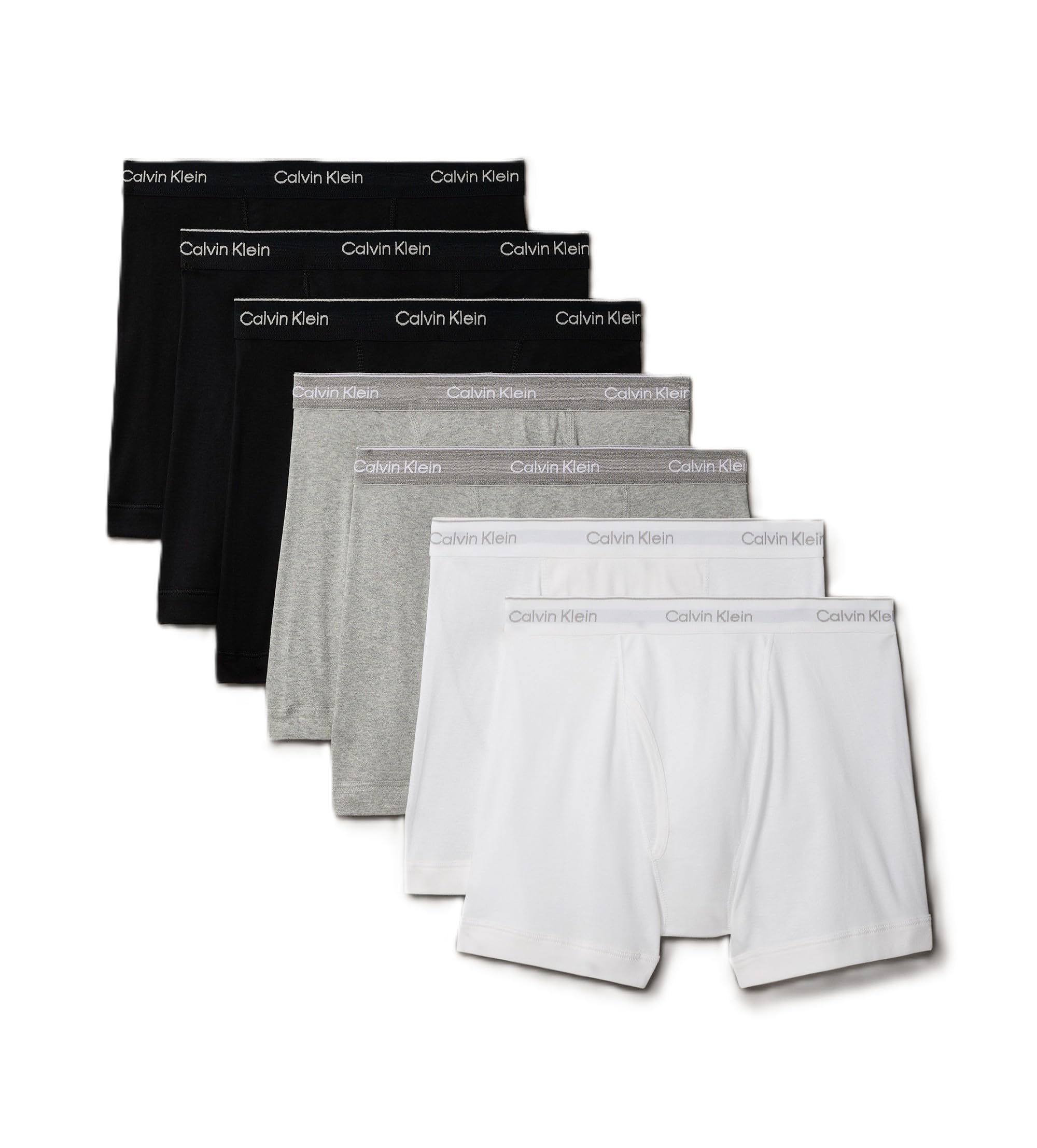 Mua Calvin Klein Men's Cotton Classics 7-pack Boxer Brief, 3 Black, 2 Grey  Heather, 2 White, Small trên Amazon Mỹ chính hãng 2026 | Fado